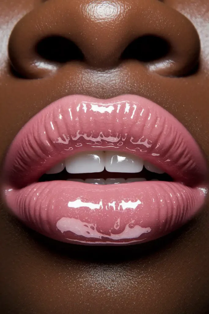 Apply High Shine Gloss for Extra Pout