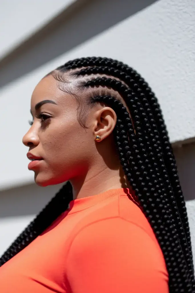 Bantu Knots Worn Out as an Everyday Look