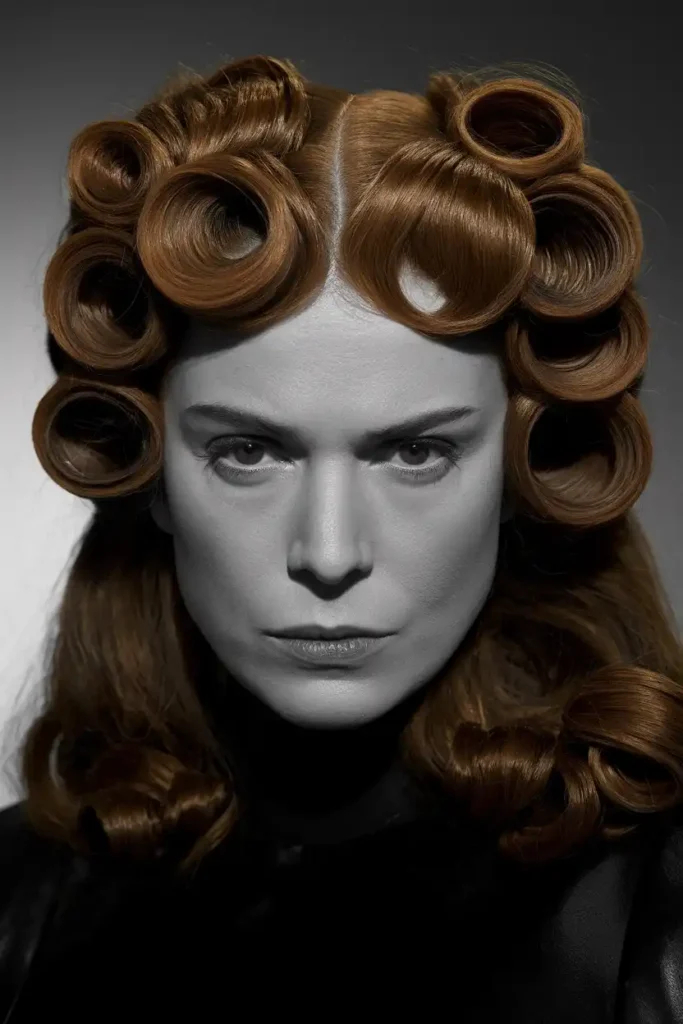 Bette Davis's Deep Set Curls With Old Hollywood Attitude
