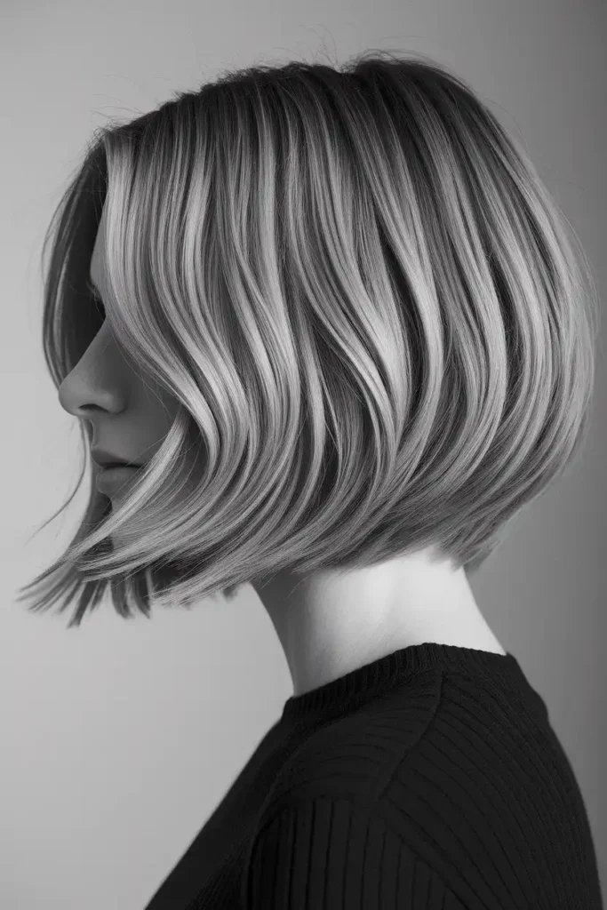 Bob Shag Haircut for a Modern, Low-Maintenance Look