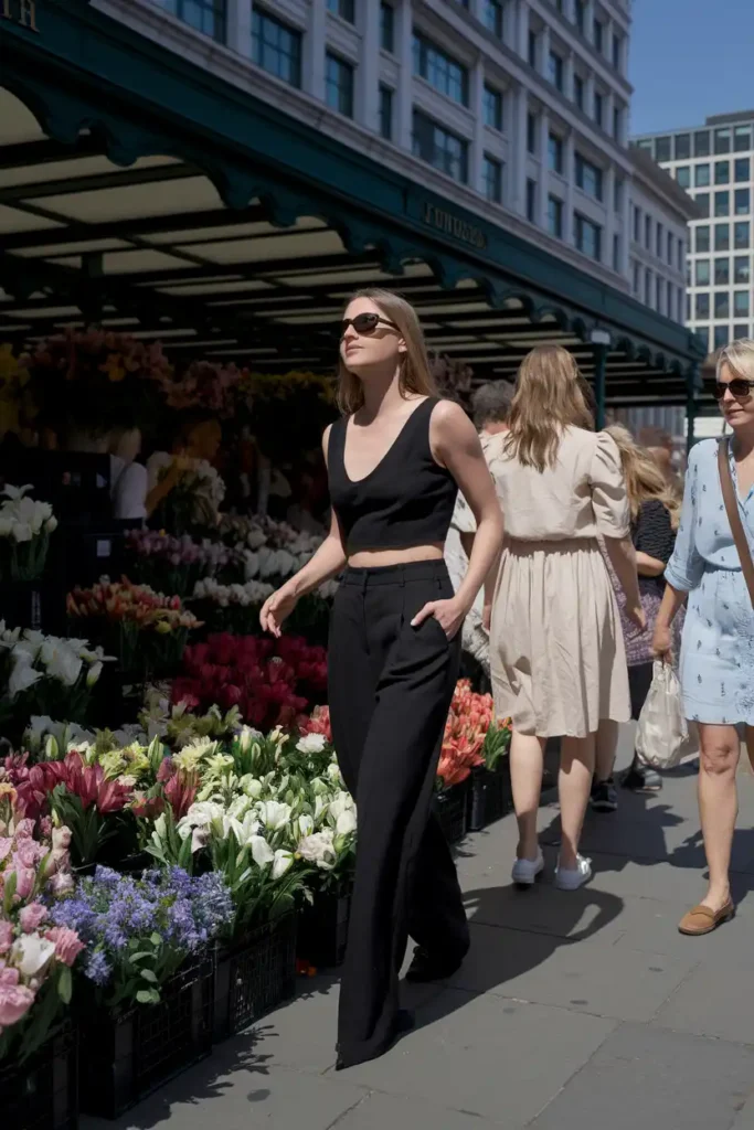 Bringing Only Dark Colors for a Summer Visit