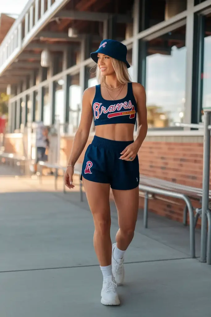 Bucket Hat and Matching Braves Coords