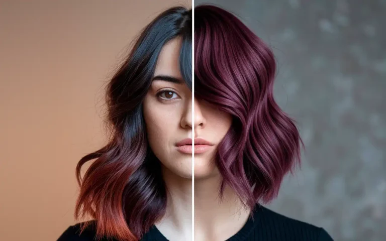 Burgundy Hair