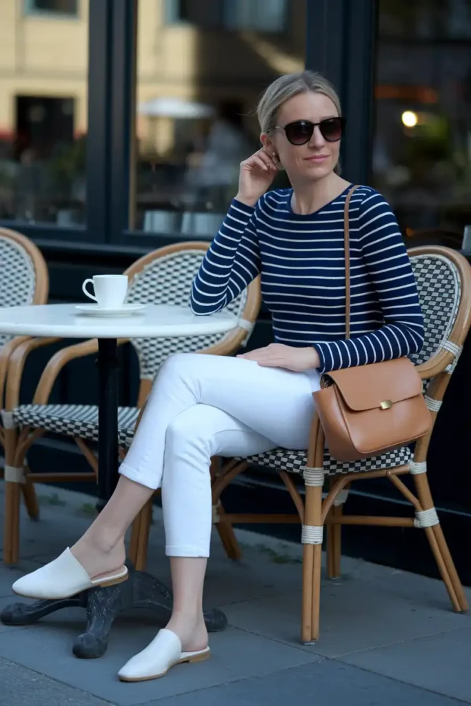 Capri Pants and Striped Tops: A Timeless Pairing