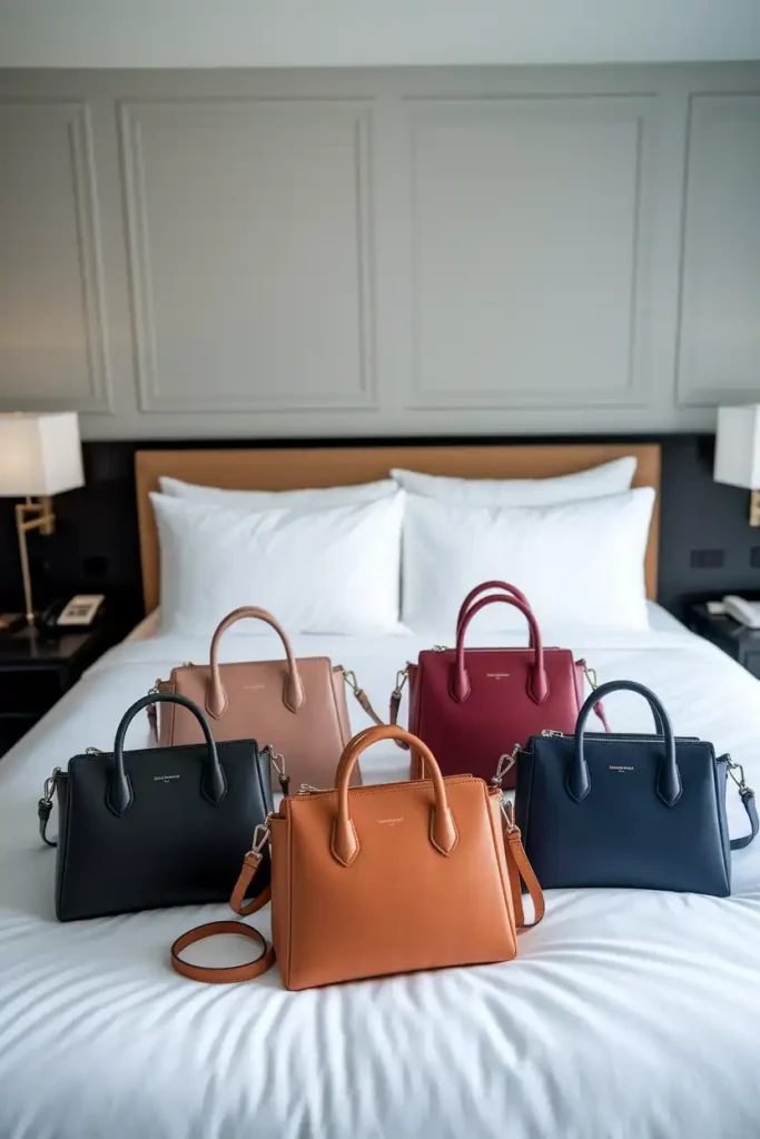 Carrying Too Many Bags for Different Outfits