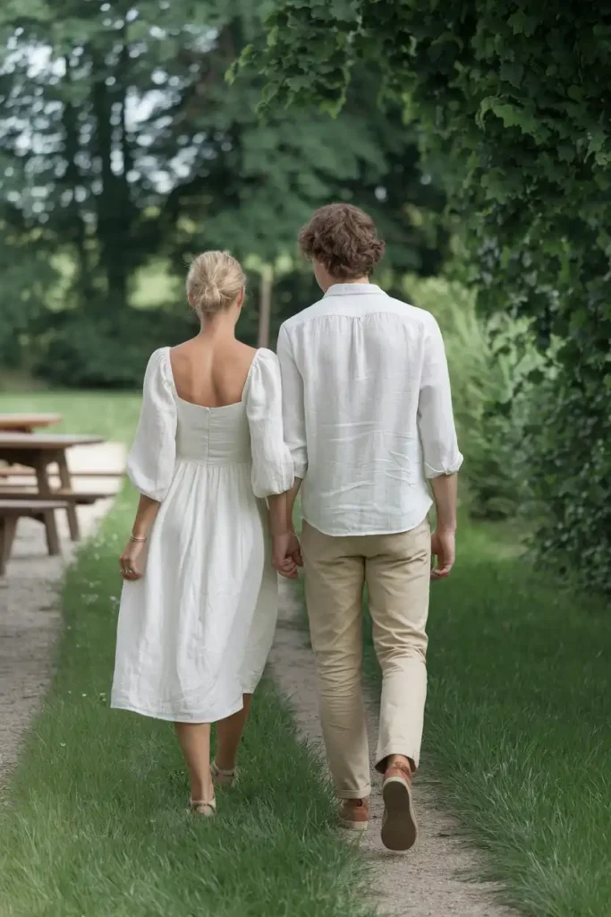 Casual Couple Outfits That Coordinate Without Matching