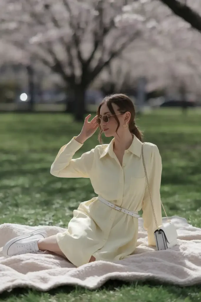 Casual Spring Picnic Outfit When You Don't Know What to Wear