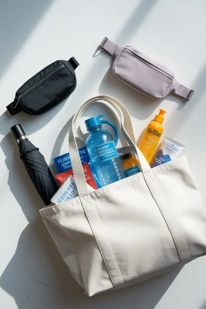 Choosing an Oversized Tote as Your Only Bag