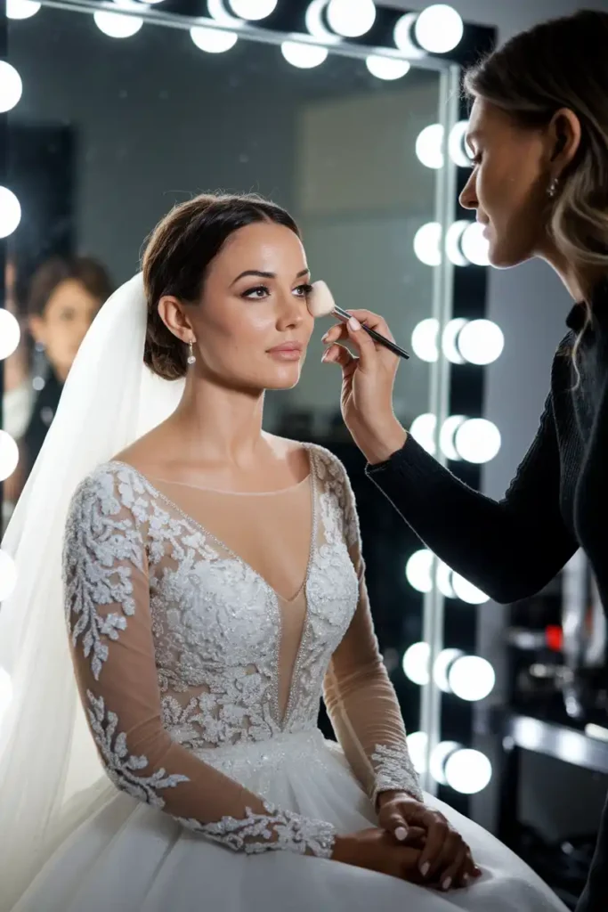 Choosing the Right Foundation Finish for a Bridal Glow That Does Not Look Oily