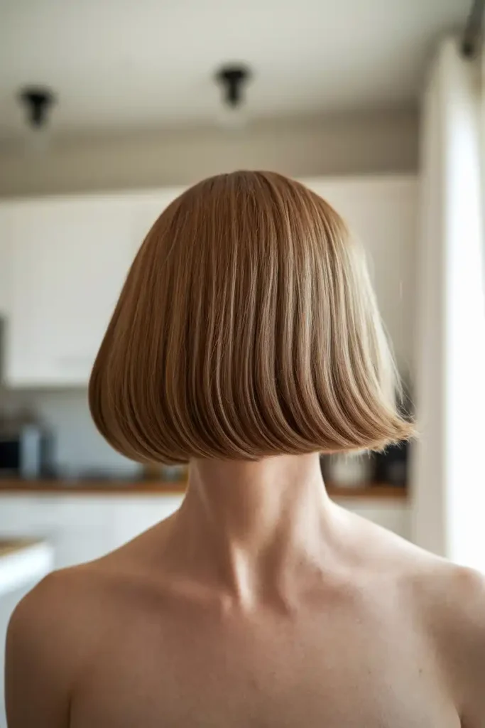 Collarbone-Length Straight Cut for Petite Frames