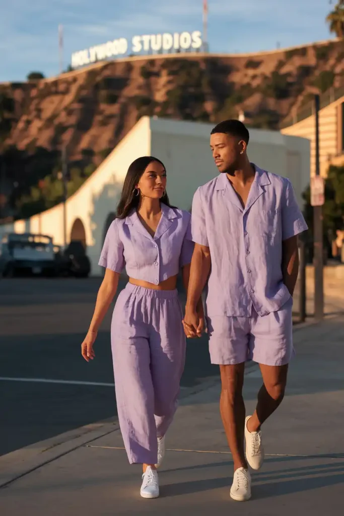 Couples Who Match in Pastels: The Soft Aesthetic