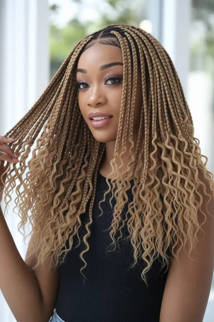 Crochet Braids With Wavy Natural Texture