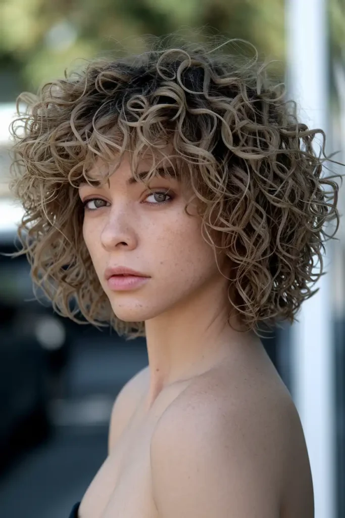 Curly Shag Haircut That Works With Your Natural Texture