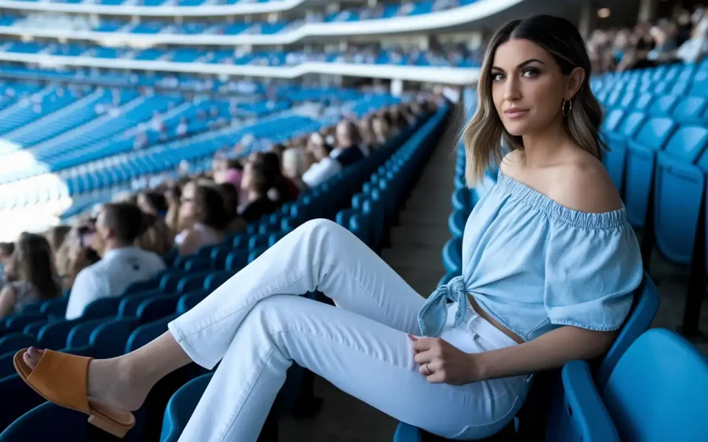 Cute Baseball Game Outfit