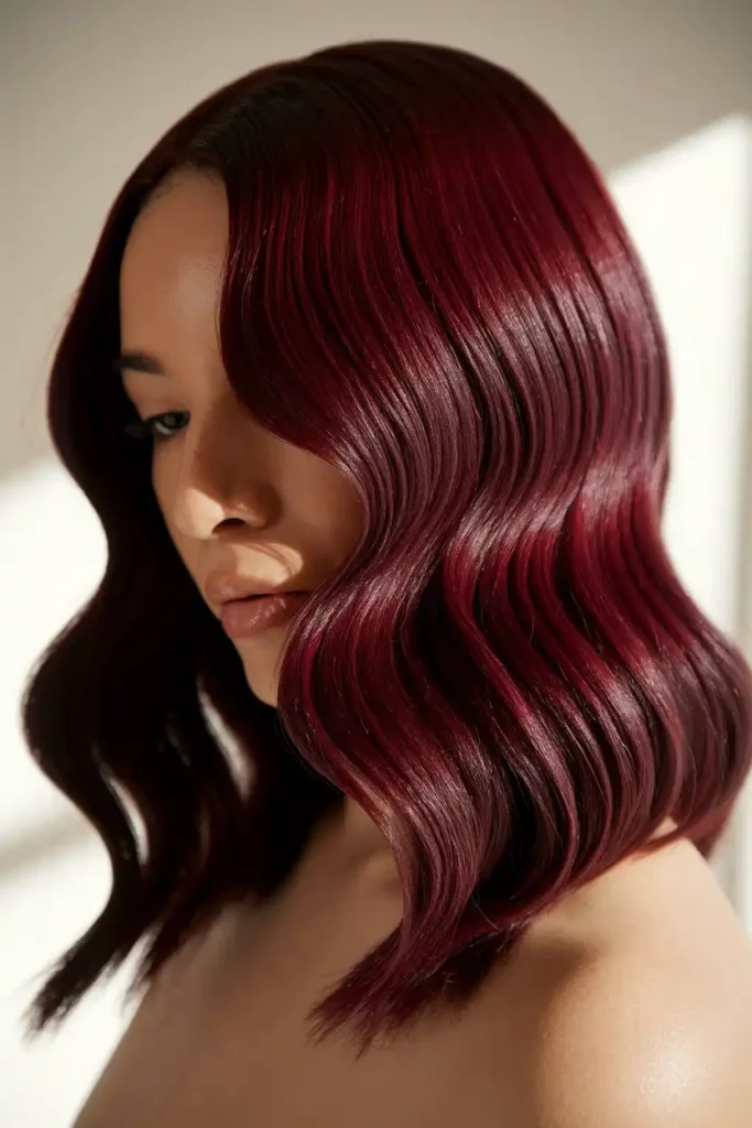 Deep Cherry Burgundy All Over
