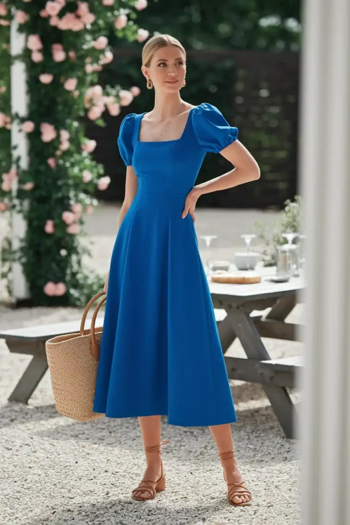 Garden Picnic Outfit Ideas With a Touch of Color