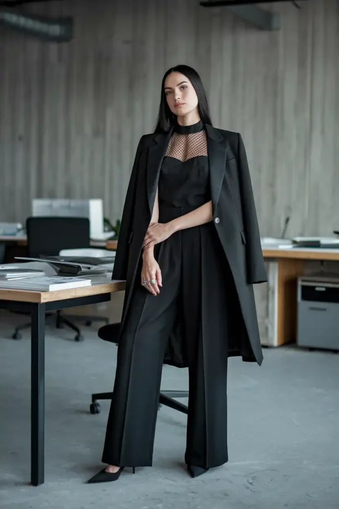 Gothic-Inspired Workwear for Creative Industries
