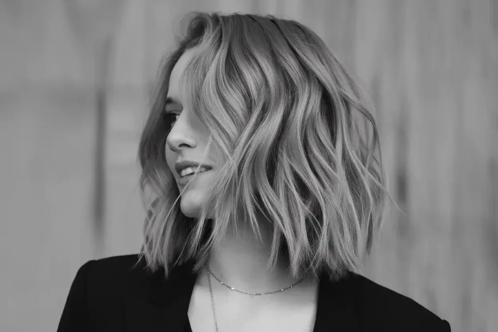 Growing Out a Layered Wavy Cut Without Losing Shape