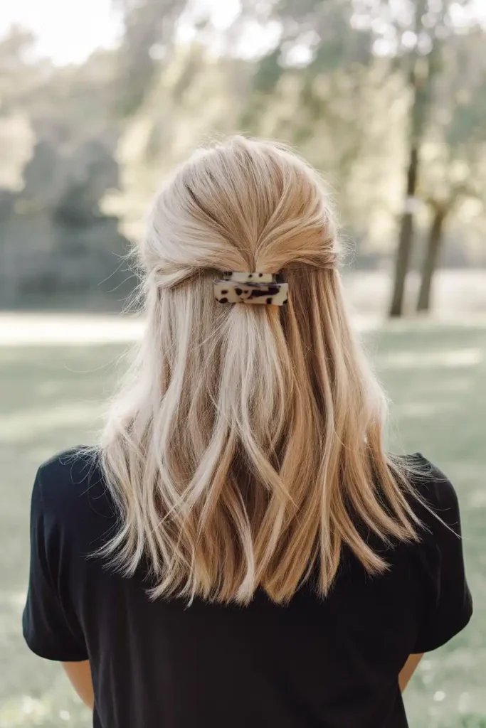 Half-Up Half-Down Styles for Thin Hair That Don't Fall Out