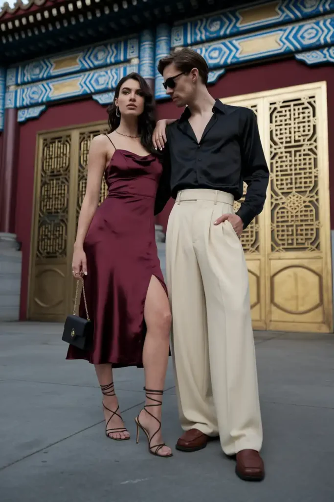 Hollywood Glam Couple Vibes Inspired by the Golden Age of Cinema