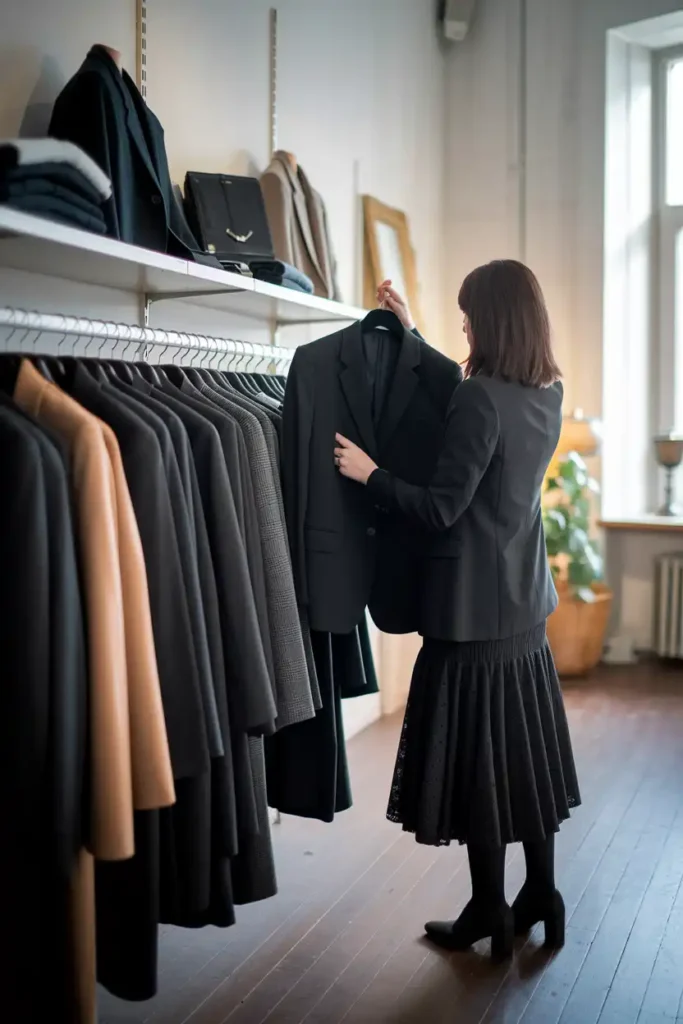 How to Shop for Corporate Goth Pieces Secondhand