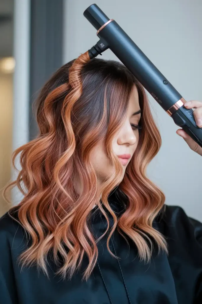 How to Style Your Multi-Colored Hair to Show Off the Layers