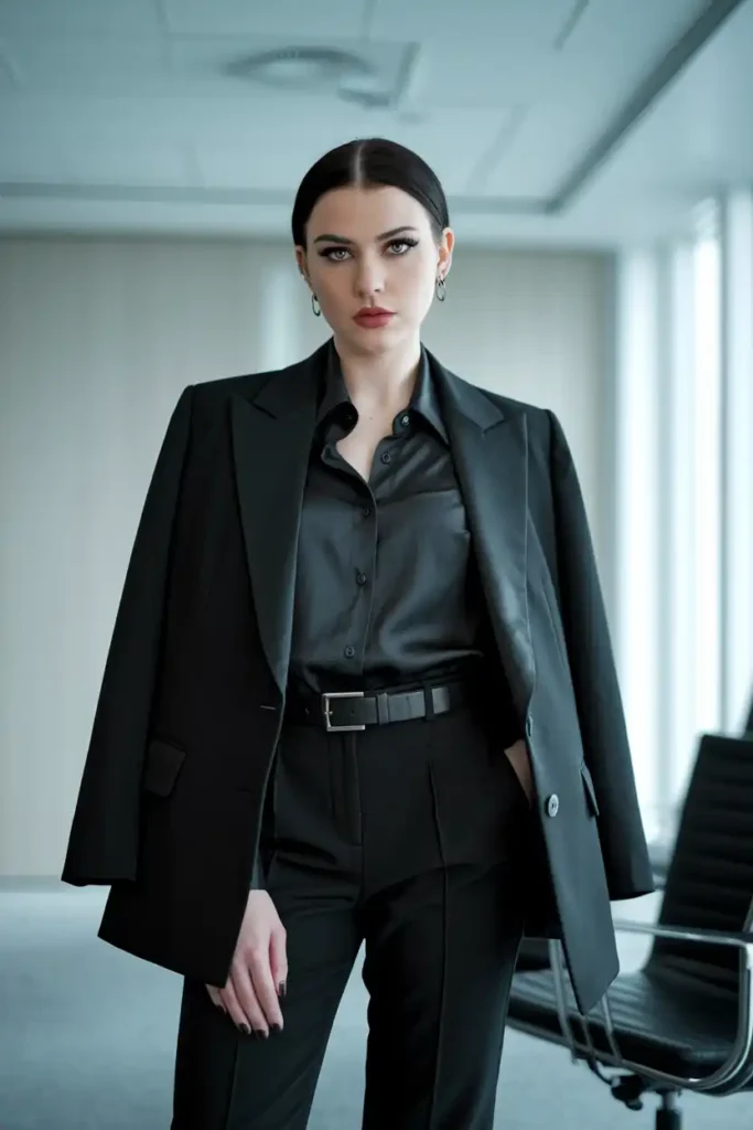 How to Wear All Black to Work Without Looking Underdressed