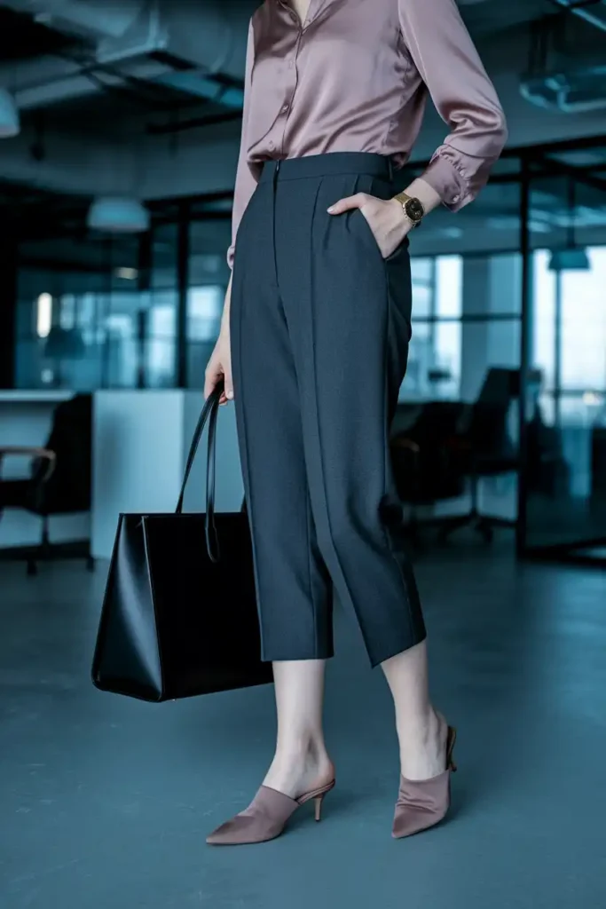 How to Wear Capri Pants to Work Without Looking Underdressed