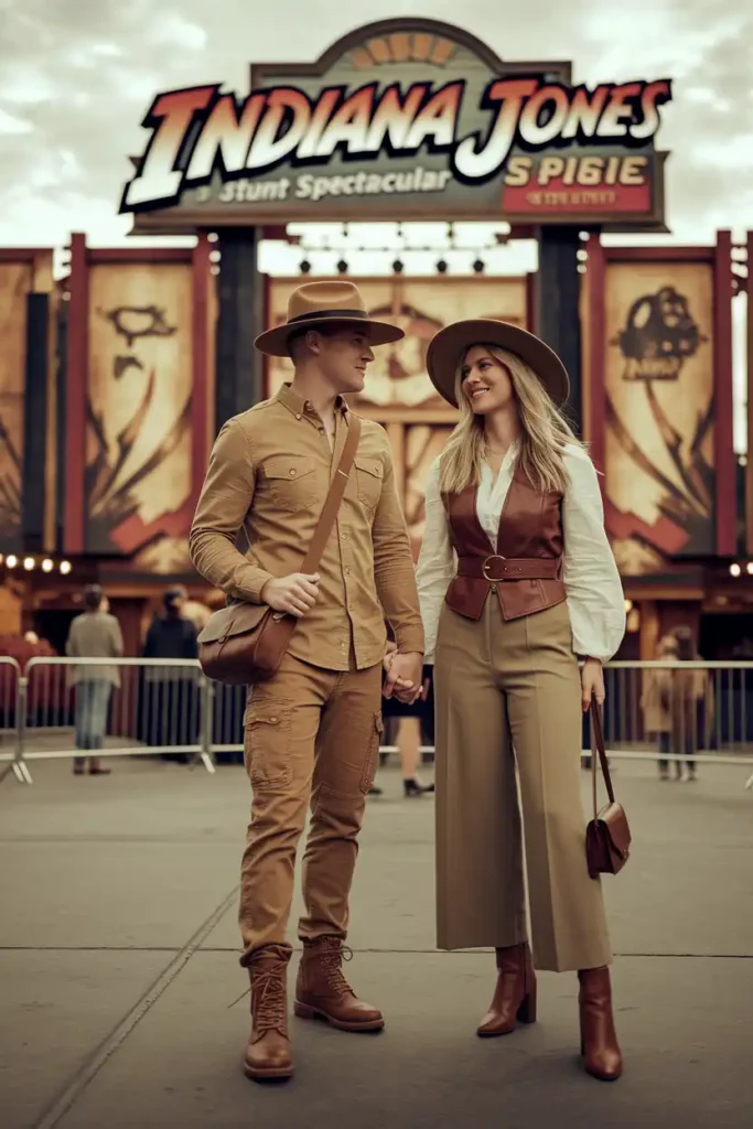 Indiana Jones Adventure Couple Look
