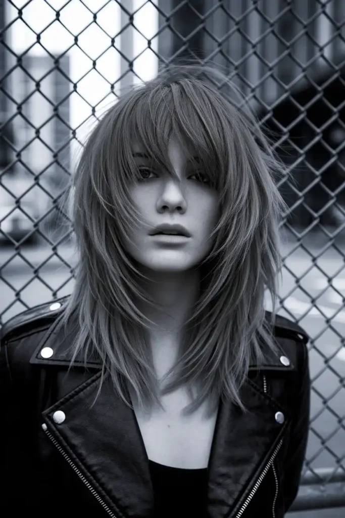 Layered Wolf Cut