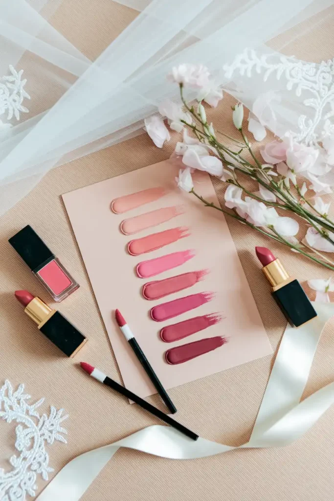 Lipstick Shades for Bridal Makeup That Work With Your Skin Tone and Dress Color