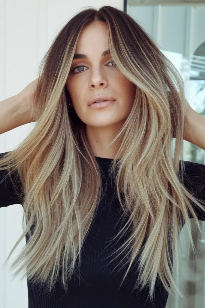 Long Shag Haircut with Face-Framing Layers