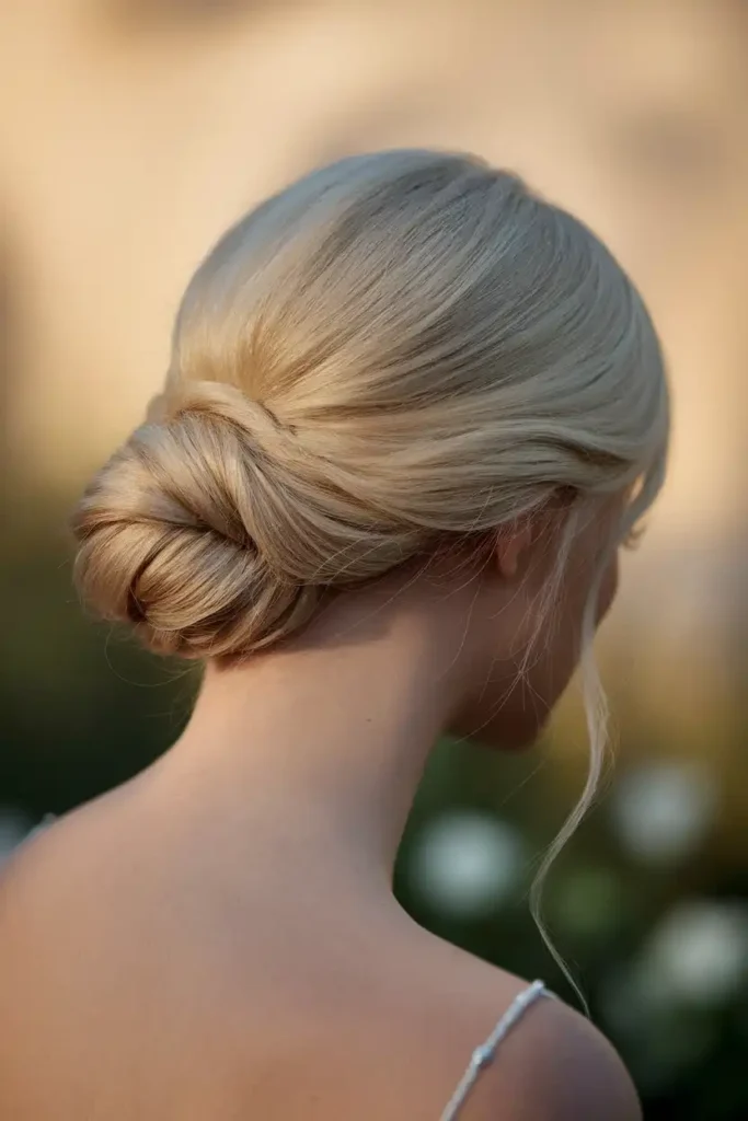 Low Twisted Chignon