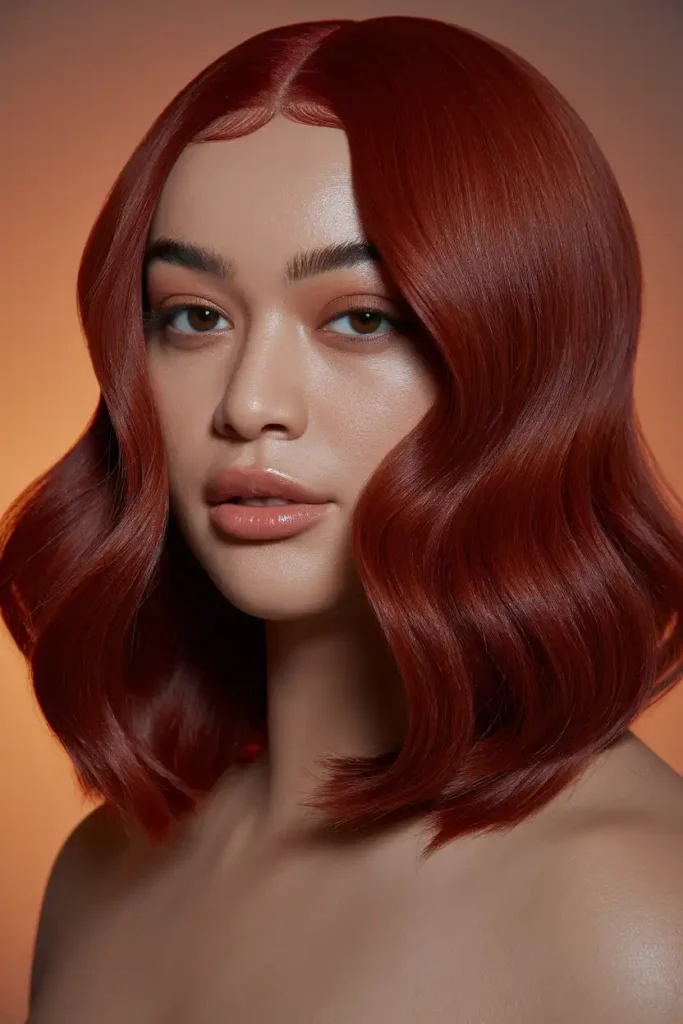 Mahogany Red Hair Dye for a Bold but Wearable Shade