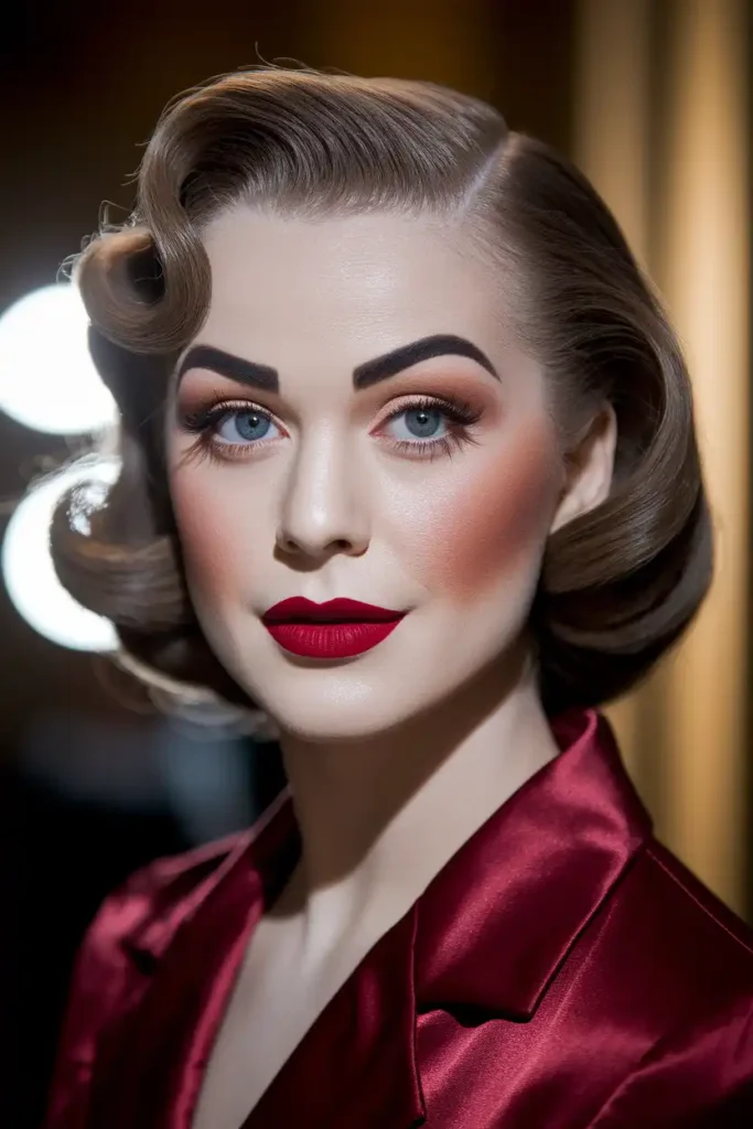 Makeup to Achieve a Screen Siren Look Without Going Theatrical