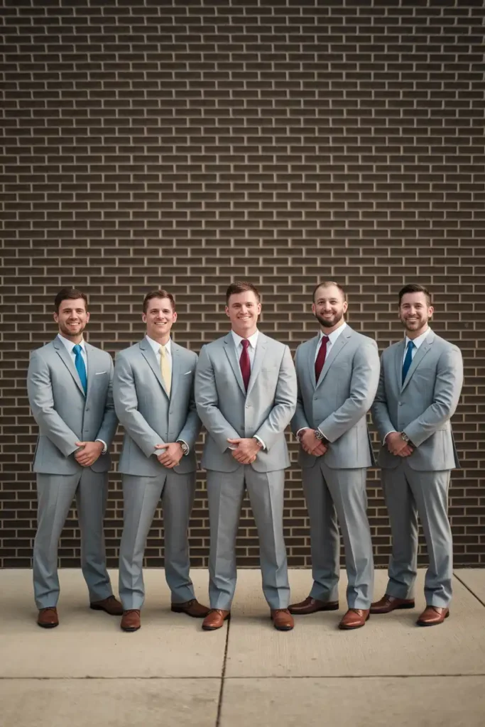 Matching Groomsmen on a Group Budget