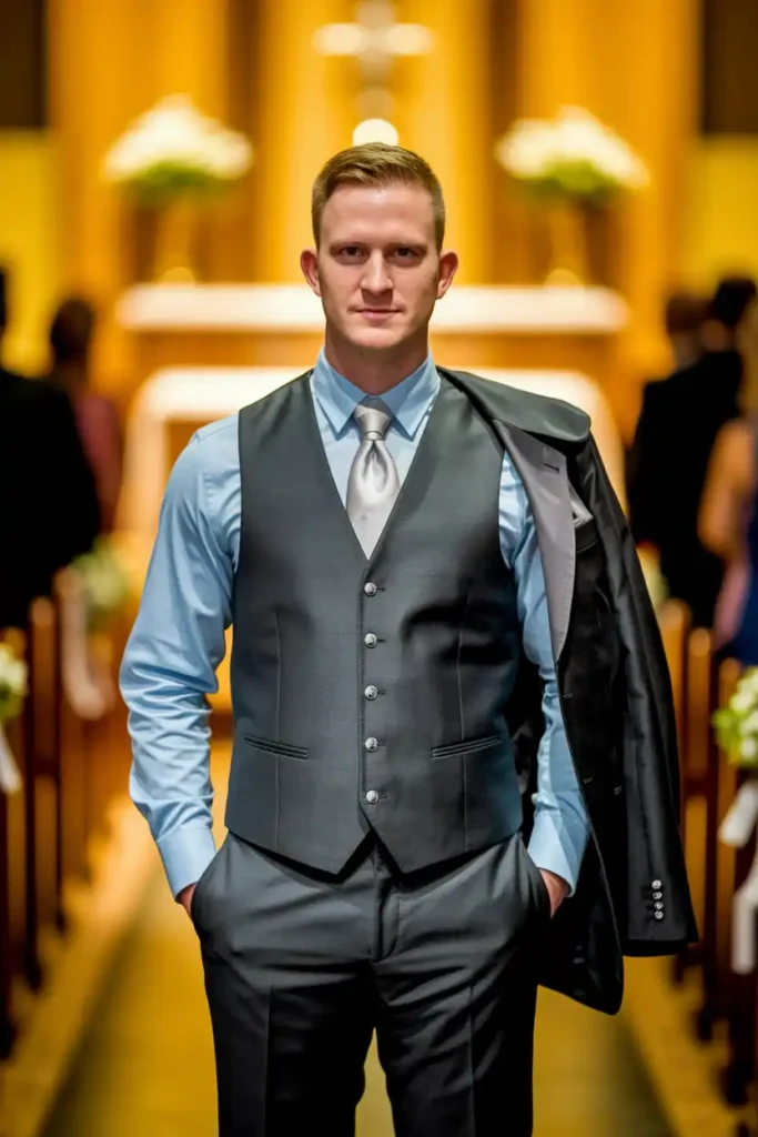 Matching Vest for a Three-Piece Look Under $250