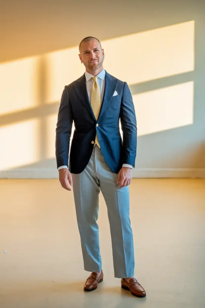 Mixing Separates Instead of Buying a Full Suit