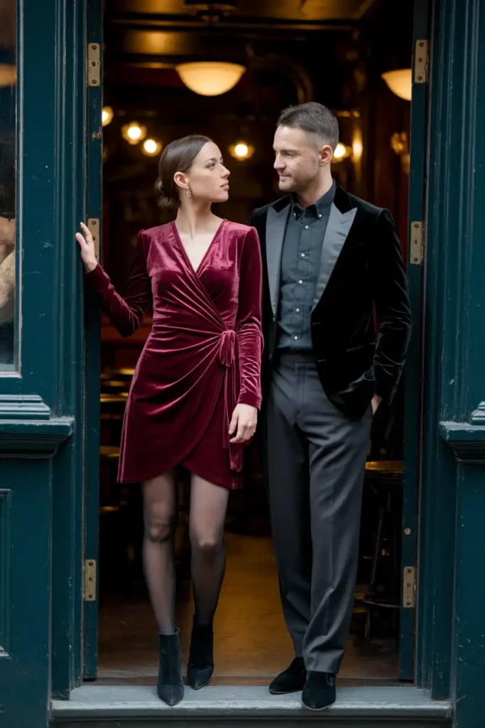 Moody Velvet Textures for Winter Night Celebrations