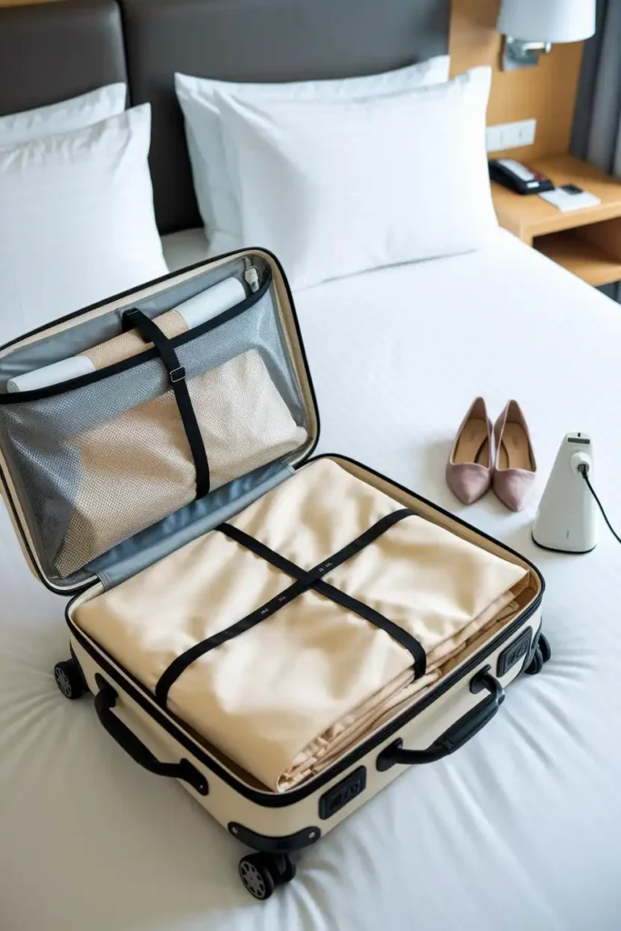 Packing Your Wedding Outfit If You Are Flying Into Vegas