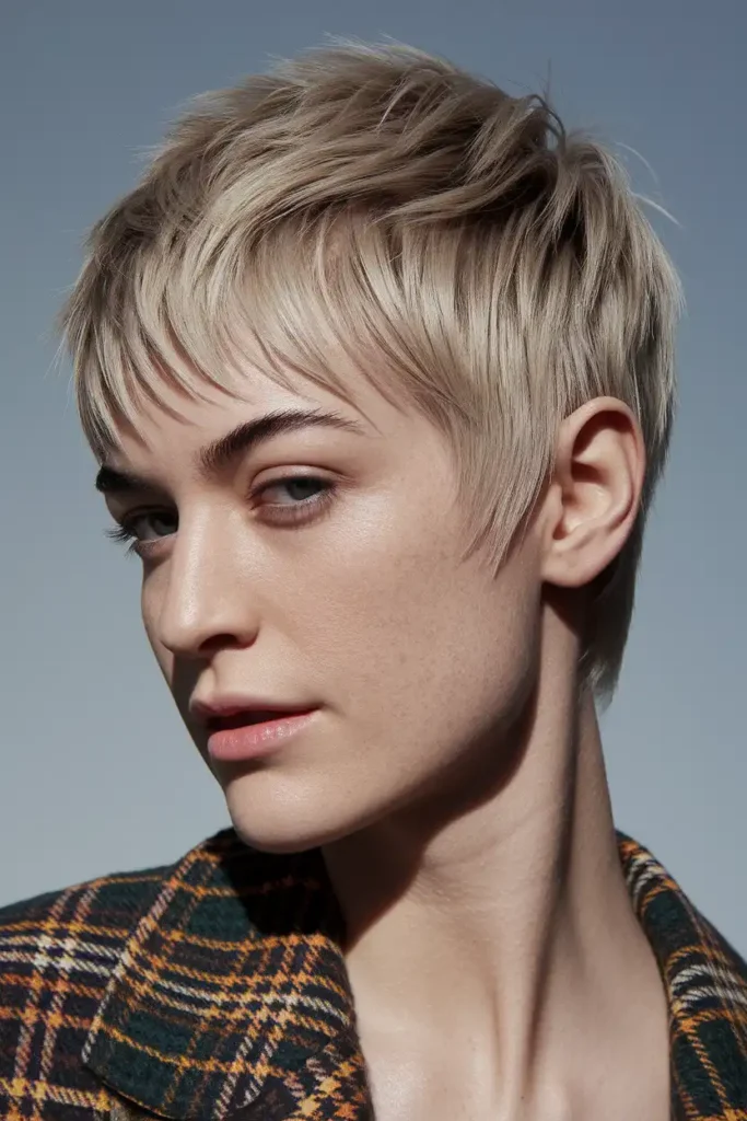 Pixie Shag Haircut for a Short, Statement Cut