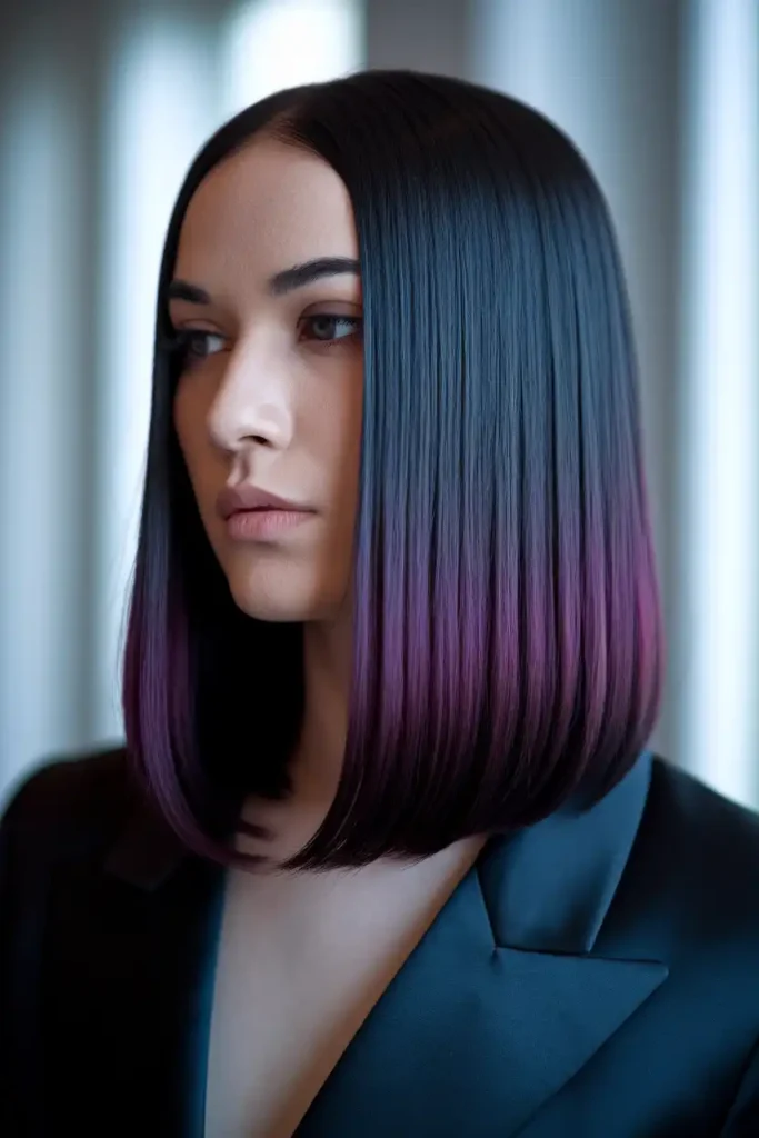Plum-Tinted Dark Burgundy