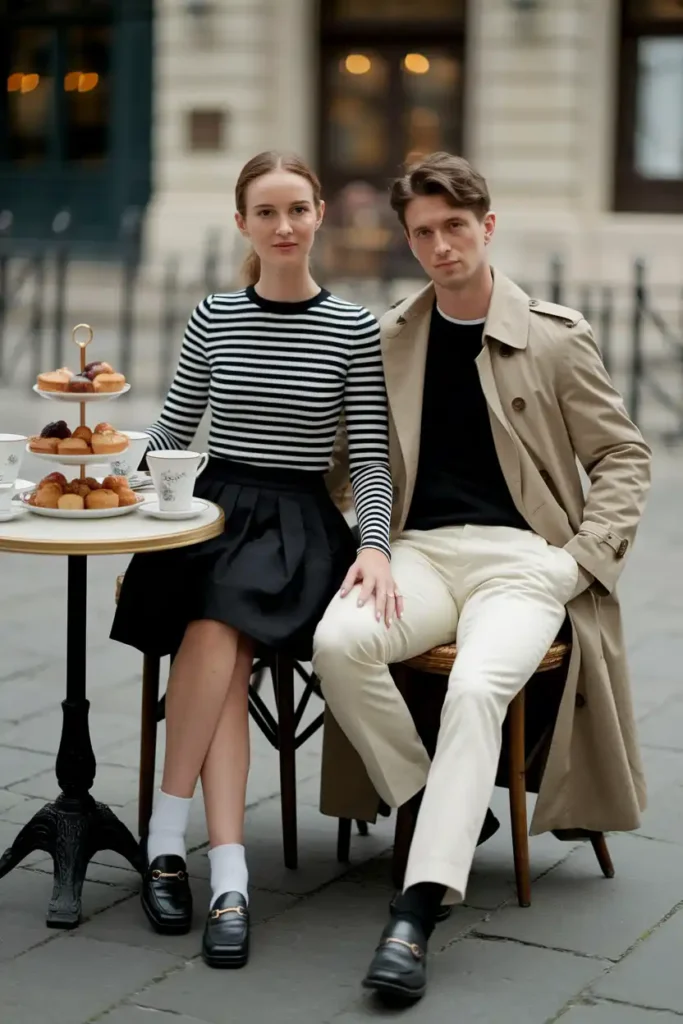 Preppy Parisian Style for an Elegant Afternoon Tea