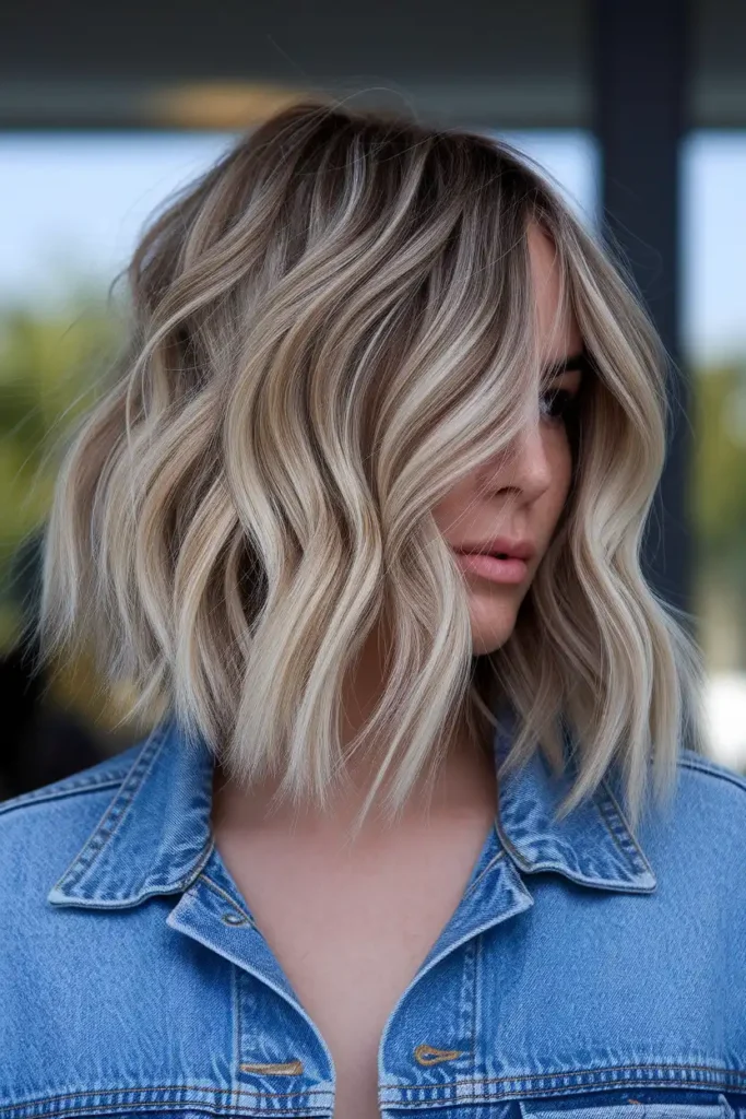 Shag Haircut with Layers for Wavy Hair