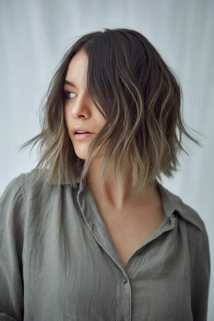 Shaggy Layers Starting at the Chin