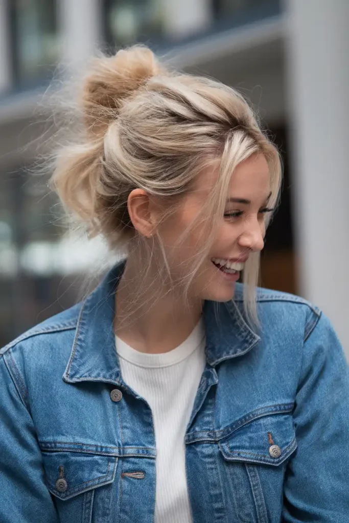 Simple Hairstyle Ideas for Thin Hair on Days You Just Want It Out of Your Face