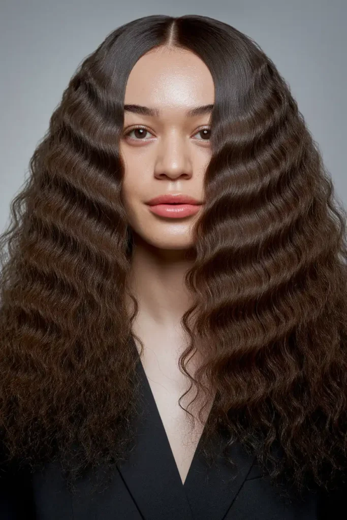 Straight Cut With Invisible Layers for Curly-to-Straight Transitions