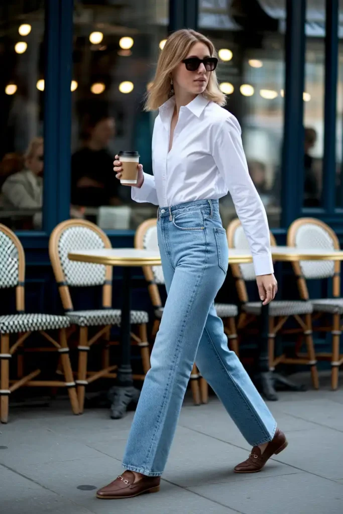 Straight-Leg Jeans Done the Right Way