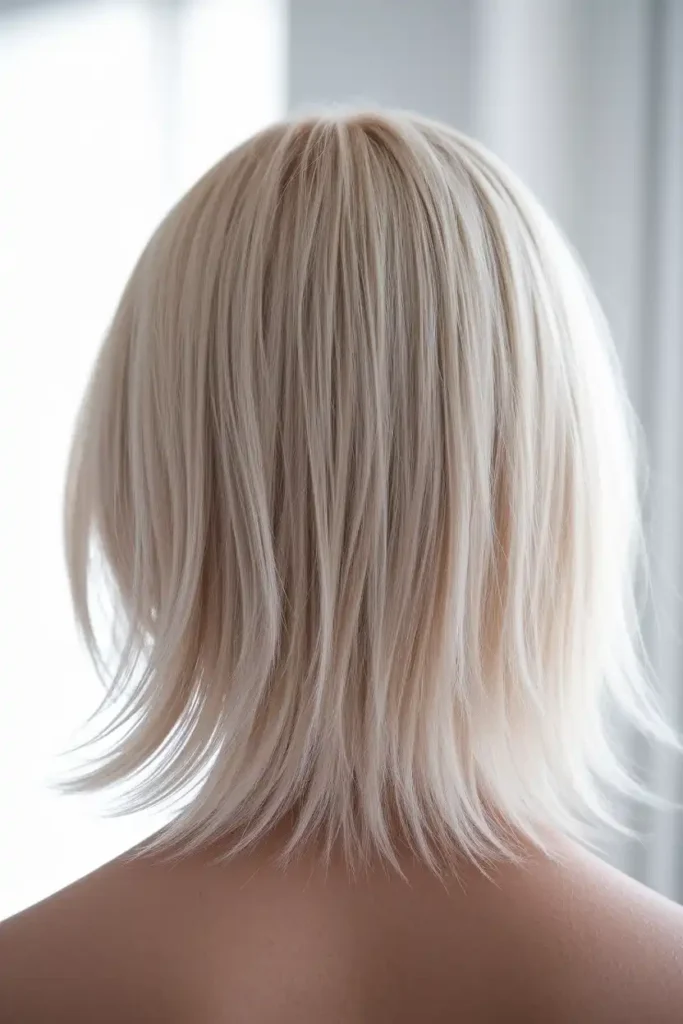 Subtle V Cut for Fine Hair