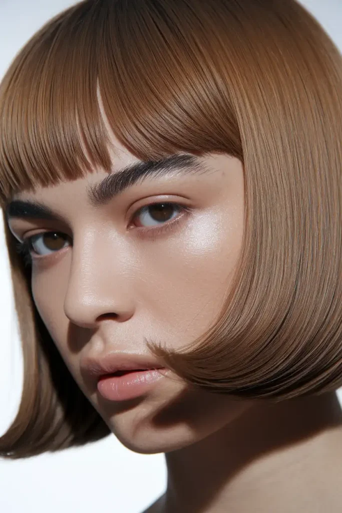 Textured Fringe Bob